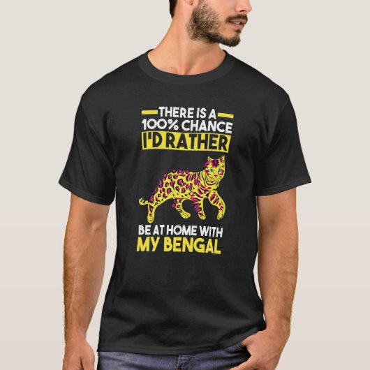 Cat Bengal T-shirt (Voorkant)