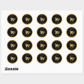 Cat Best Pet Ronde Sticker (Vel)