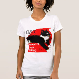 CAT, beste vriendin voor vrouw T-shirt