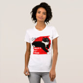 CAT, beste vriendin voor vrouw T-shirt (Voorkant volledig)