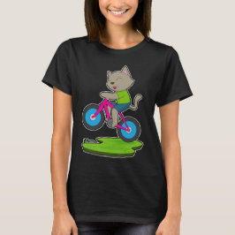 Cat Bicycle T-shirt