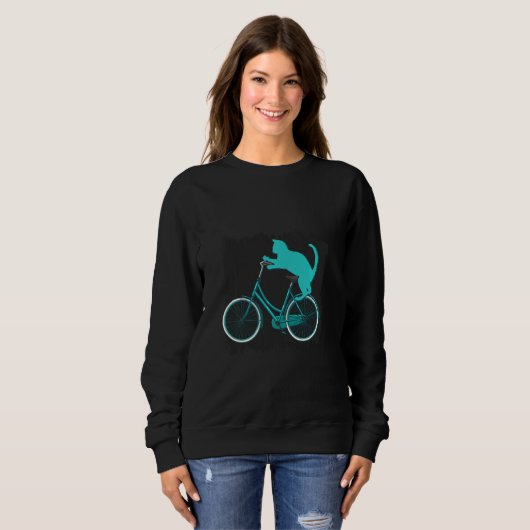 Cat Bicycle Trui (Voorkant volledig)