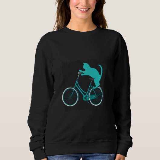 Cat Bicycle Trui (Voorkant)