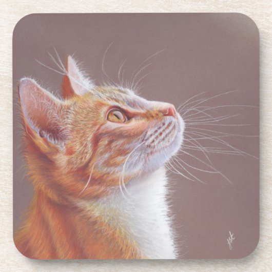 Cat bier onderzetter (Voorkant)