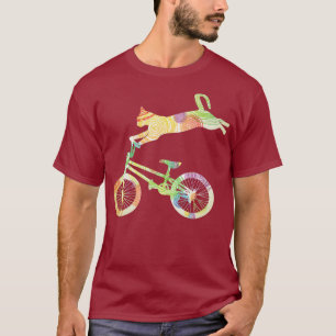 Cat Bike Cycling Bicycle - Uw Collectie voor cadea T-shirt