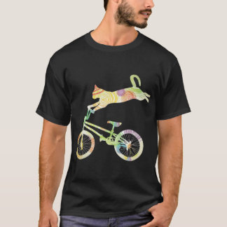 Cat Bike-fietsenfiets je cadeau-Collectie T-shirt