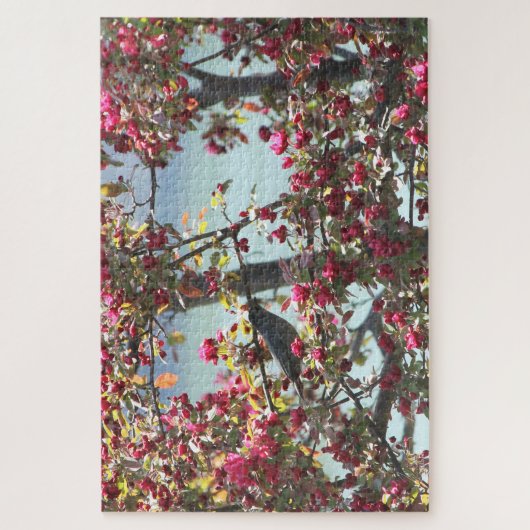 Cat Bird Legpuzzel (Verticaal)