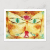 Cat Bird Paul Klee Briefkaart (Voorkant)
