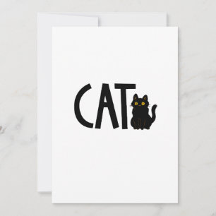 Cat Black Cat Kaart