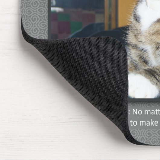 Cat Blames Dog Muismat (Hoek)