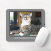 Cat Blames Dog Muismat (Met muis)