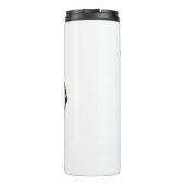 Cat Boba Tea Bubble Tea Anime Kawaii Neko voor mei Thermosbeker (Achterkant)