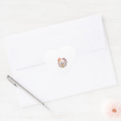 Cat Boba Tea Bubble Tea Kawaii Anime Japanse neko Hart Sticker (Envelop)