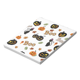 Cat Boo Halloween Notitieblok