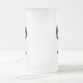 Cat Boo Man Omhoog Matglas Bierpul (Center)