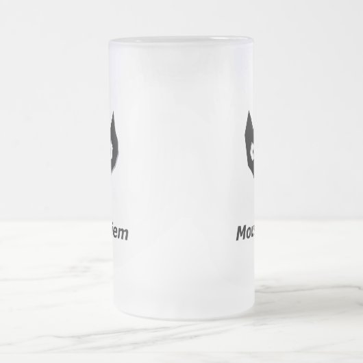 Cat Boo Mouse Diem Matglas Bierpul (Center)