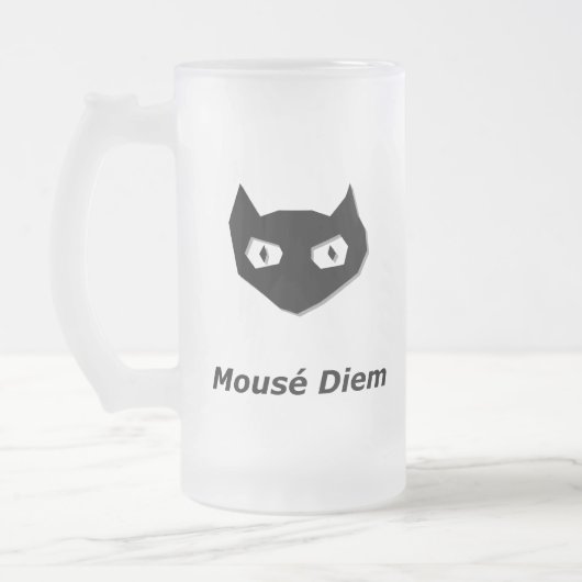 Cat Boo Mouse Diem Matglas Bierpul (Links)