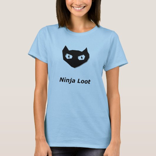 Cat Boo Ninja Loot T-shirt (Voorkant)