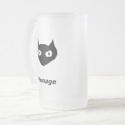 Cat Boo Panage Matglas Bierpul (Voorkant links)