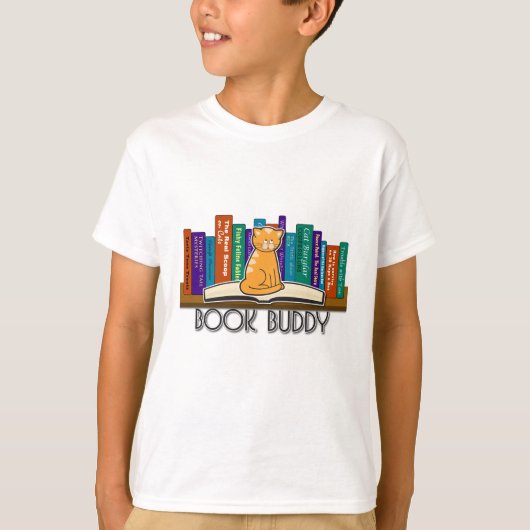 Cat Book Buddy Sweatshirt (Voorkant)