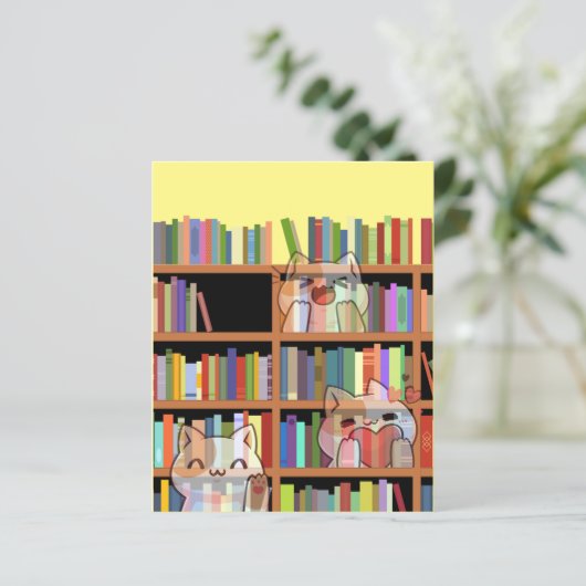 Cat Bookcase (Staand voorkant)