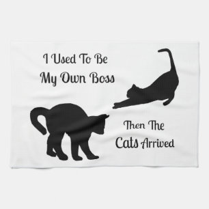 Cat Boss Kitchen Towel Theedoek
