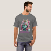 Cat Boss meisje T-shirt (Voorkant volledig)