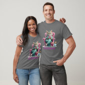 Cat Boss meisje T-shirt (Unisex)