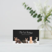 Cat Boutique Retail of website Visitekaartje (Staand voorkant)