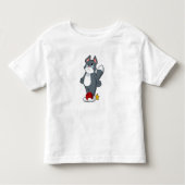 Cat Bowling Bowling ball Kinder Shirts (Voorkant)