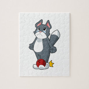 Cat Bowling Bowling ball Legpuzzel