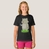 Cat Bowling Bowling ball T-shirt (Voorkant volledig)