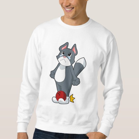 Cat Bowling Bowling ball Trui (Voorkant)