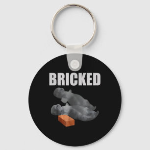 Cat Bricked Funny Knocked Out Meme Gekke Katten Sa Sleutelhanger