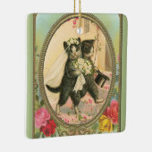 Cat Bride en Groom Wedding Day ornament (Rechts)