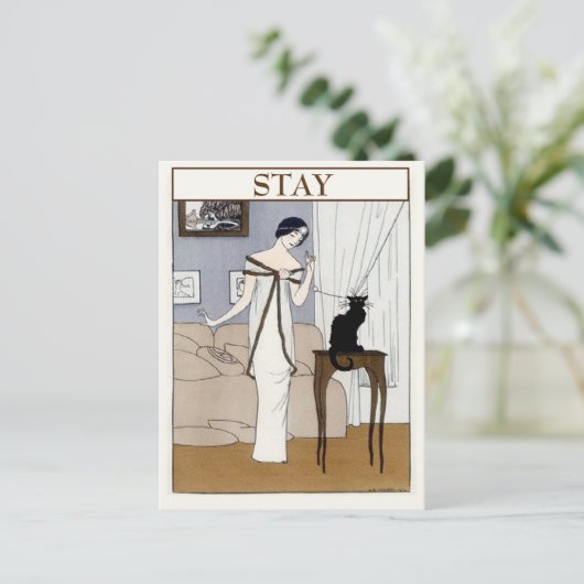  CAT, Briefkaart tekst wijzigen (Staand voorkant)