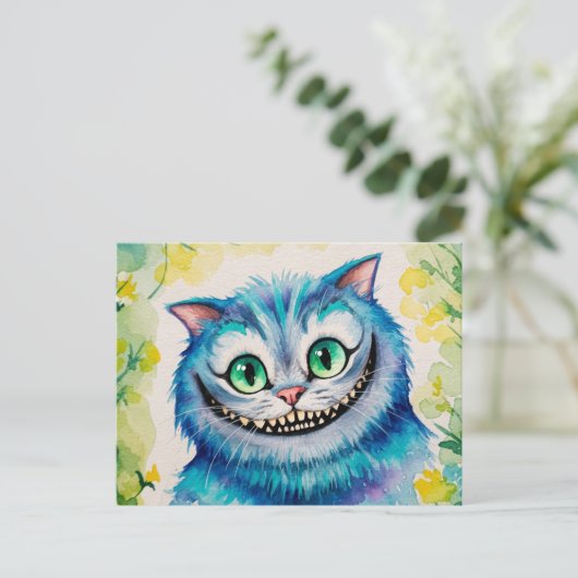 Cat Briefkaart voor Postcrossing (Staand voorkant)