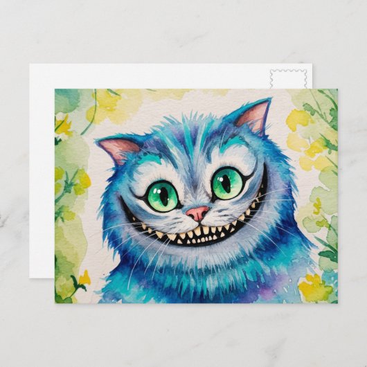 Cat Briefkaart voor Postcrossing (Voorkant / Achterkant)