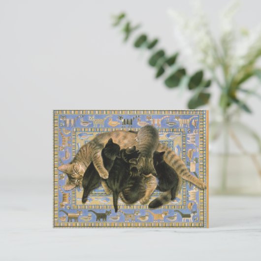 CAT-BRIEFKAARTEN  BRIEFKAART (Staand voorkant)