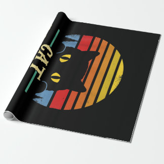 Cat Brother  Eighties Style Retro T-shirt Cadeaupapier