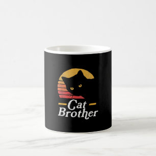 Cat Brother  Style Retro Cadeau voor katteplaat Koffiemok