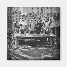 cat brothers magneet