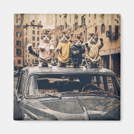 cat brothers magneet