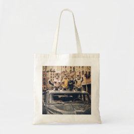 cat brothers tote bag