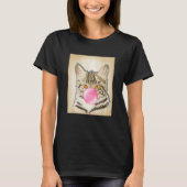 Cat Bubble Gum  Feline T-shirt (Voorkant)