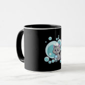 Cat Bubble Tea Gift | Funny Boba Tea Cats Design Mok (Voorkant links)