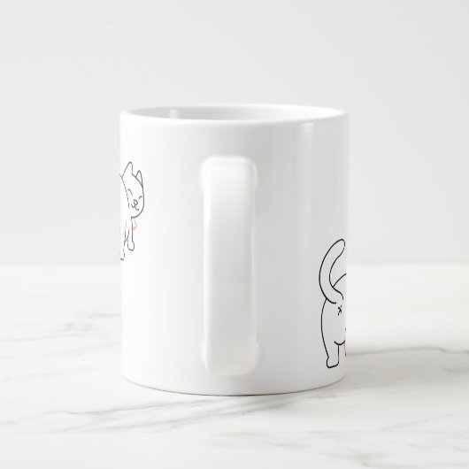 Cat Bum Specialty Mok (Achterkant)