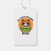 Cat Burger 1 Cadeaulabel (Voorkant)