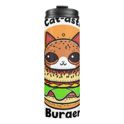 Cat Burger 1 Thermosbeker (Voorkant)