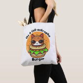 Cat Burger 1 Tote Bag (Dichtbij)